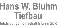 Logo-Hans W. Bluhm - Tiefbau